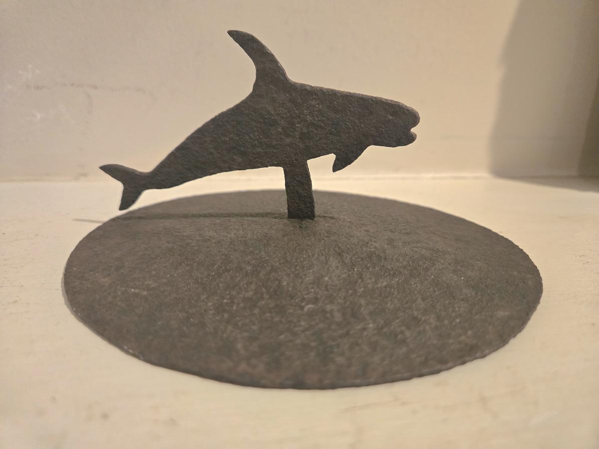 18th.c Wrought Iron Pot Lid