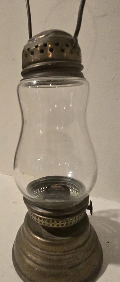 BRASS SKATERS LANTERN
