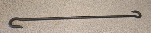 WROUGHT IRON TRAMMEL Crane HOOK