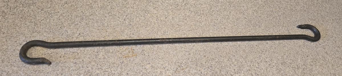 WROUGHT IRON TRAMMEL Crane HOOK
