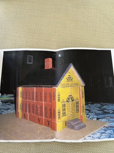 RARE! Wooden box of "Hill's" Blocks