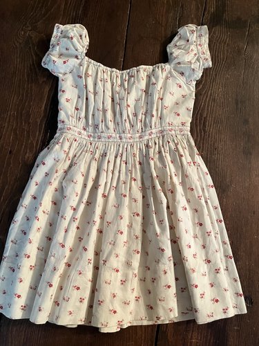 Large Floral Doll/Child's Dress