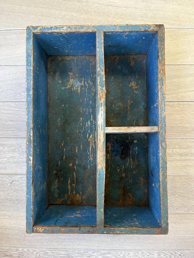 Blue Cutlery Tote