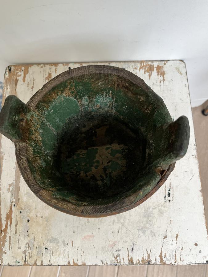 Small Staved and Lidded Butter Tub