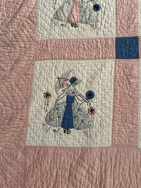 Large Hand- Sewn Quilt