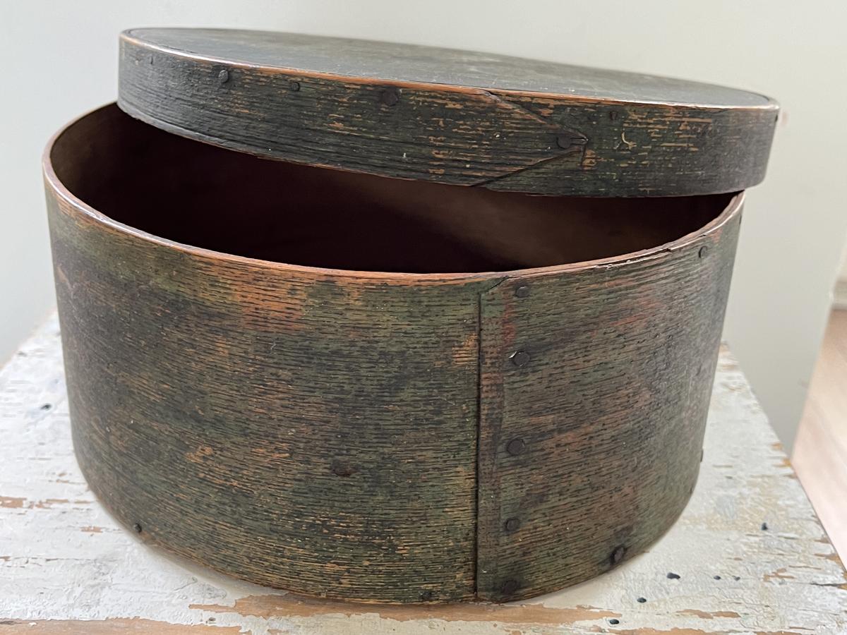 Heavy Dark Green Pantry Box