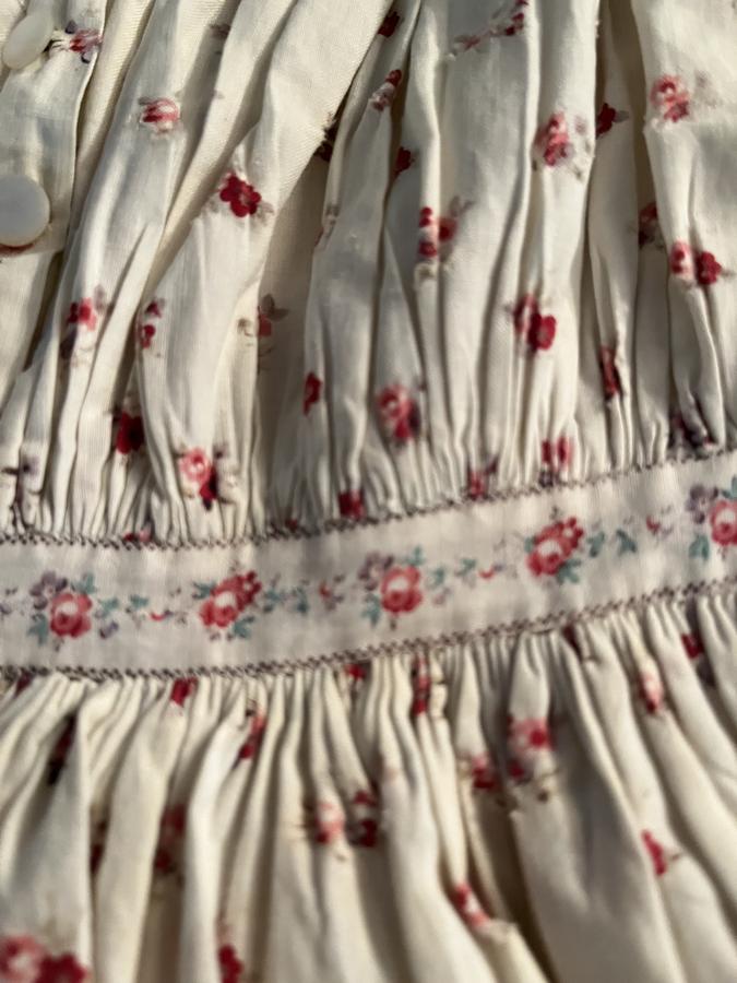Large Floral Doll/Child's Dress
