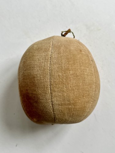 Velvet Peach Pincushion