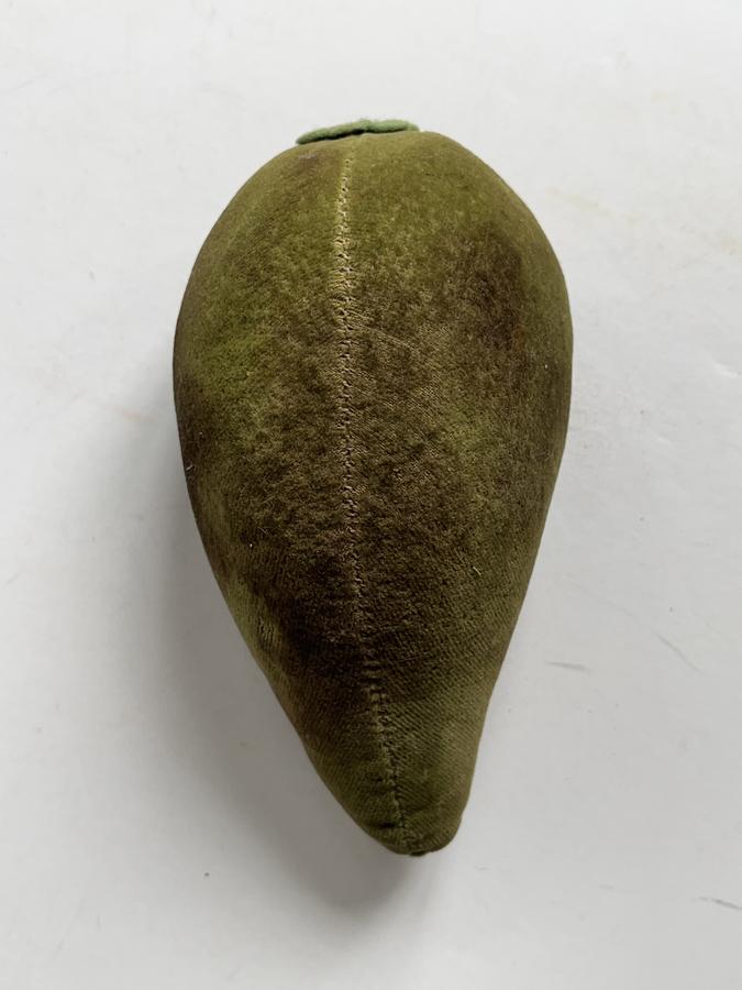 Velvet Avocado Pincushion