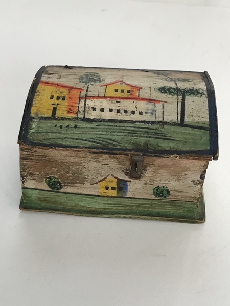 19th Century Miniature Trinket Box