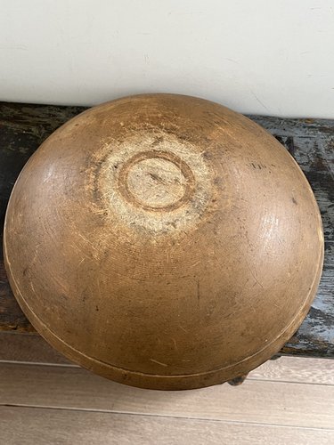 Early Butterscotch Painted Bowl