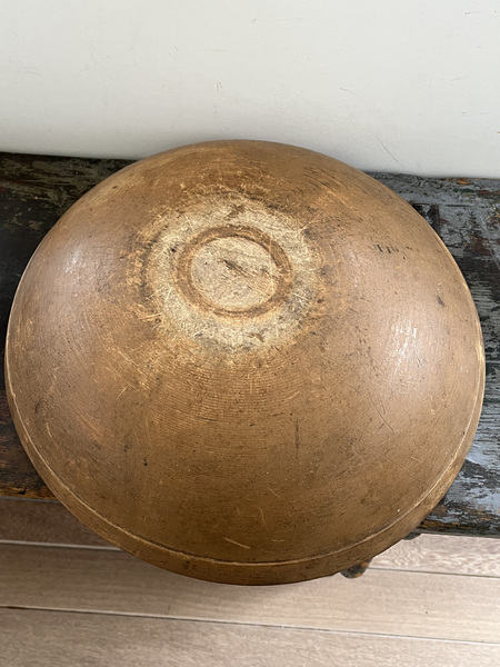 Early Butterscotch Painted Bowl