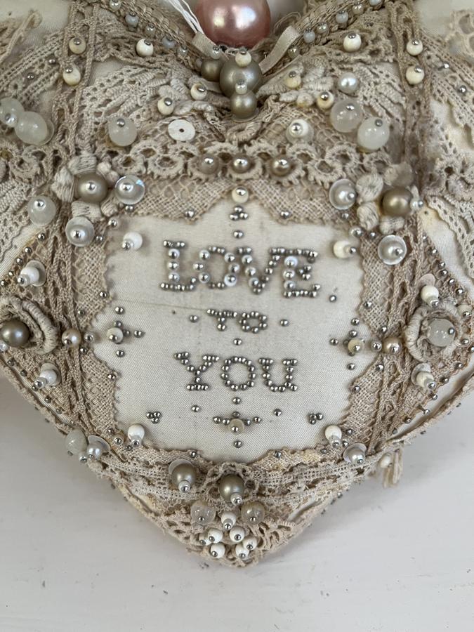 Heart Pincushion " Love To You"