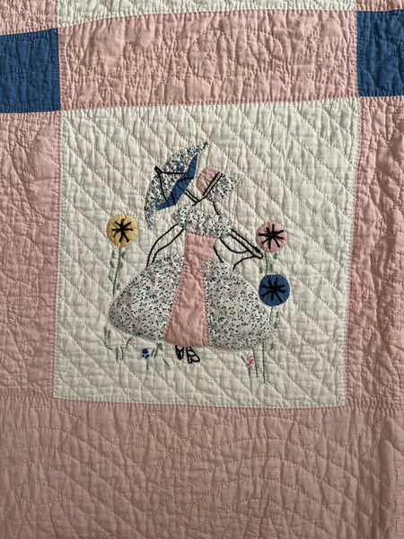 Large Hand- Sewn Quilt