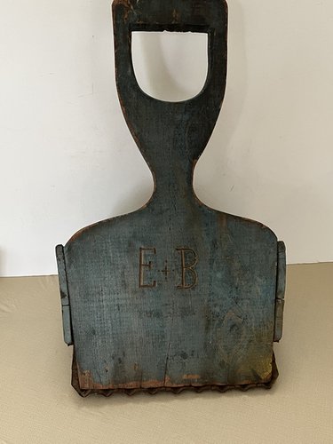 Early Blue Cranberry Scoop with Initials