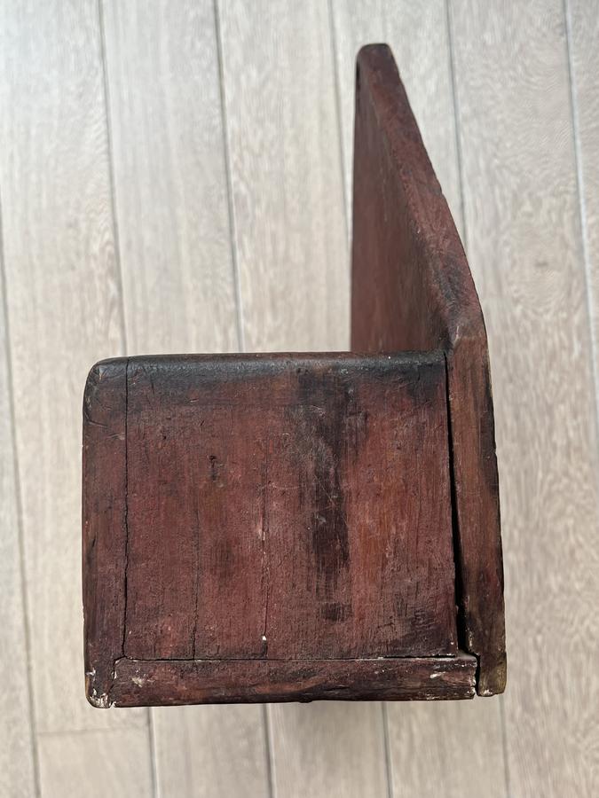 Early Red Wall Box
