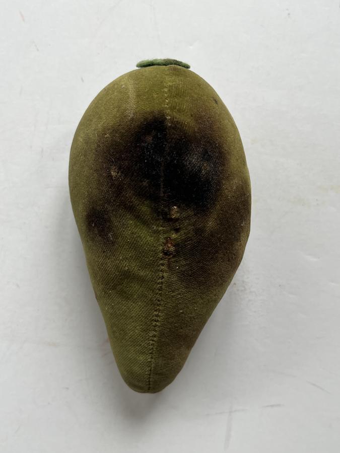 Velvet Avocado Pincushion