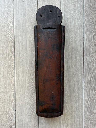 Early Red Slide-Lid Candle Box