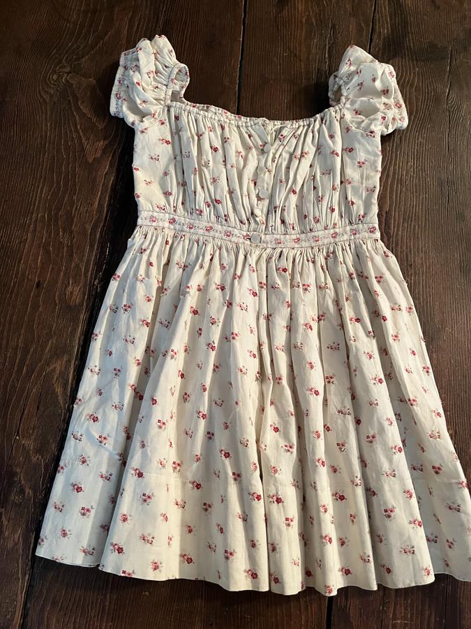 Large Floral Doll/Child's Dress