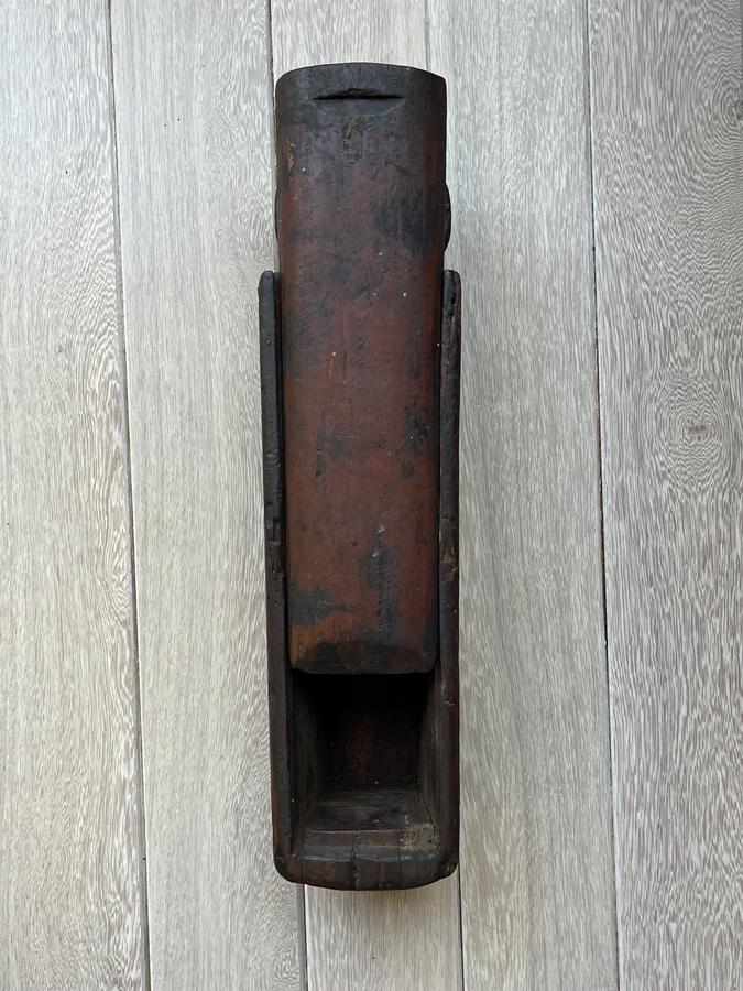 Early Red Slide-Lid Candle Box