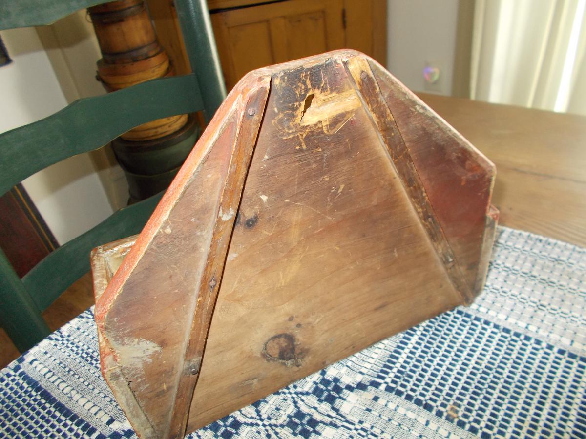 ALL ORIGINAL WALLBOX IN RED PAINT