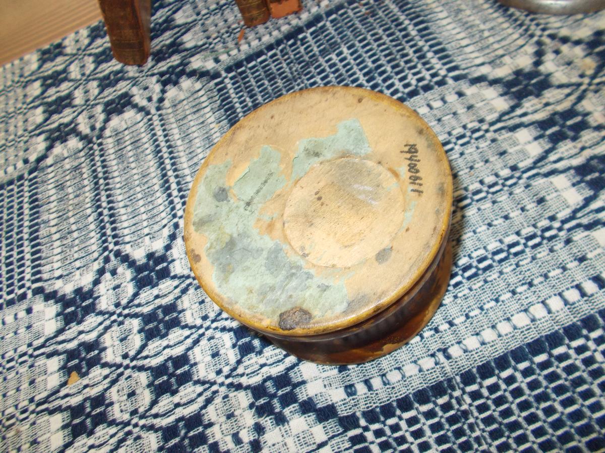 CONNECTICUT INKWELL BY SILLIMAN EARLY 1800s