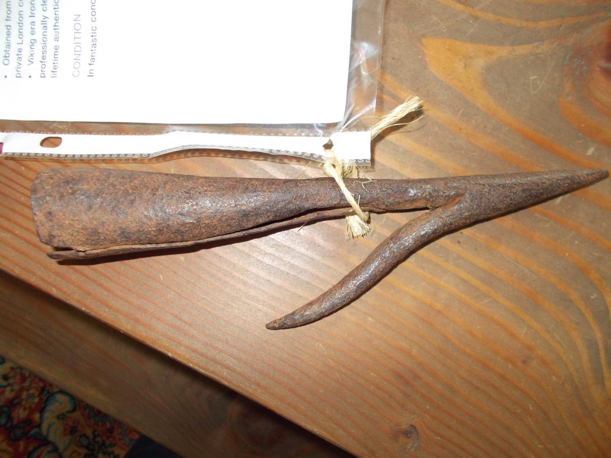 UNIQUE IRON HARPOON TIP