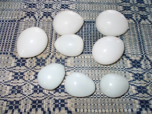 8 GLASS STARTER EGGS