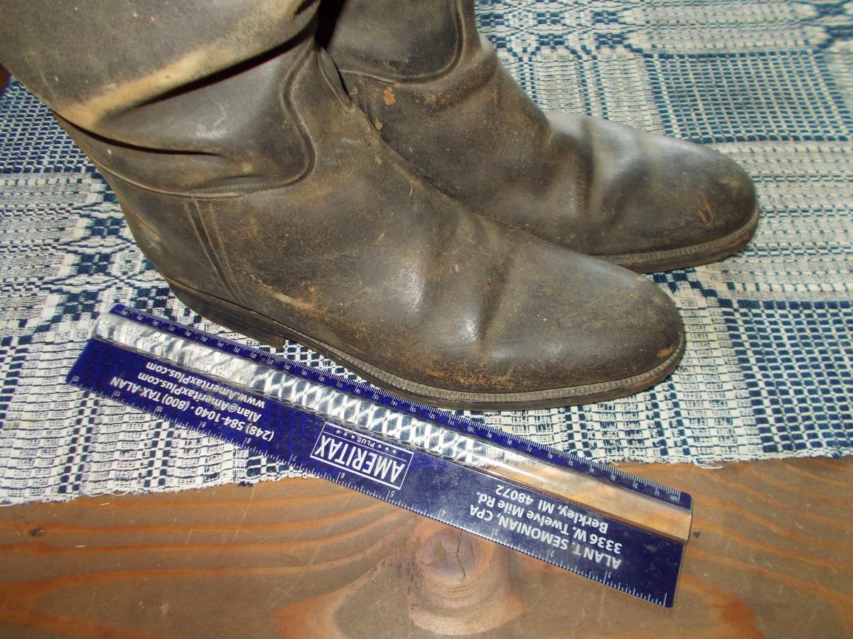 EARLY CIVIL WAR MEN'S BOOTS