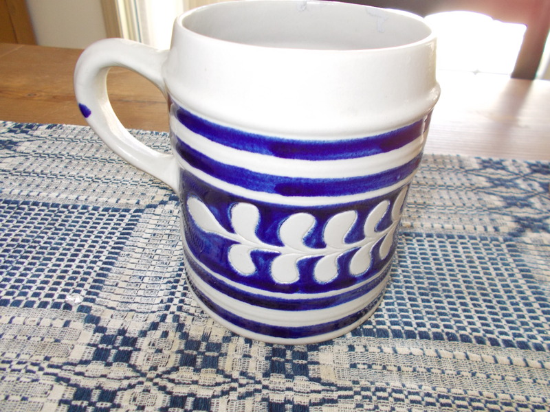 THREE GERMAN POTTERY PIECES