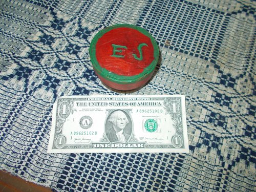 LITTLE ROUND BOX IN PAINT