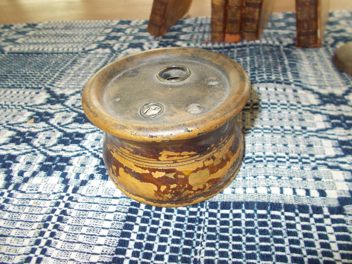 CONNECTICUT INKWELL BY SILLIMAN EARLY 1800s