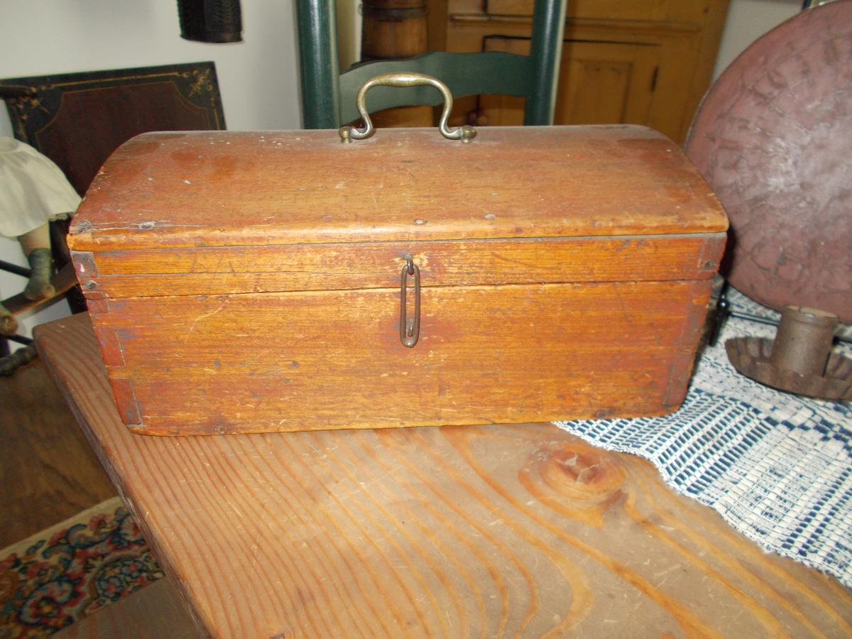 CIRCA 1820-40 DOCUMENT BOX