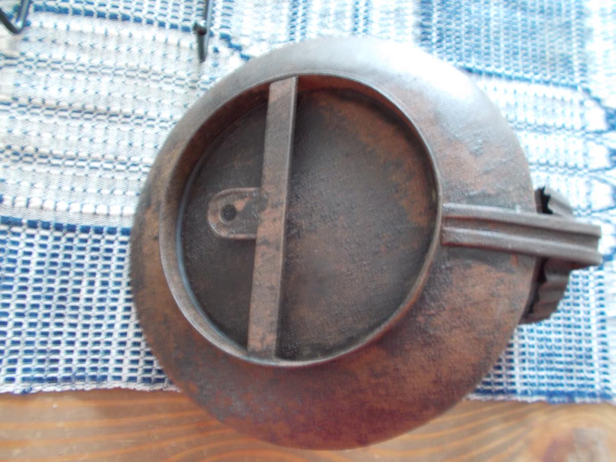 EARLY PAIR OF SCONCES IN PAINT