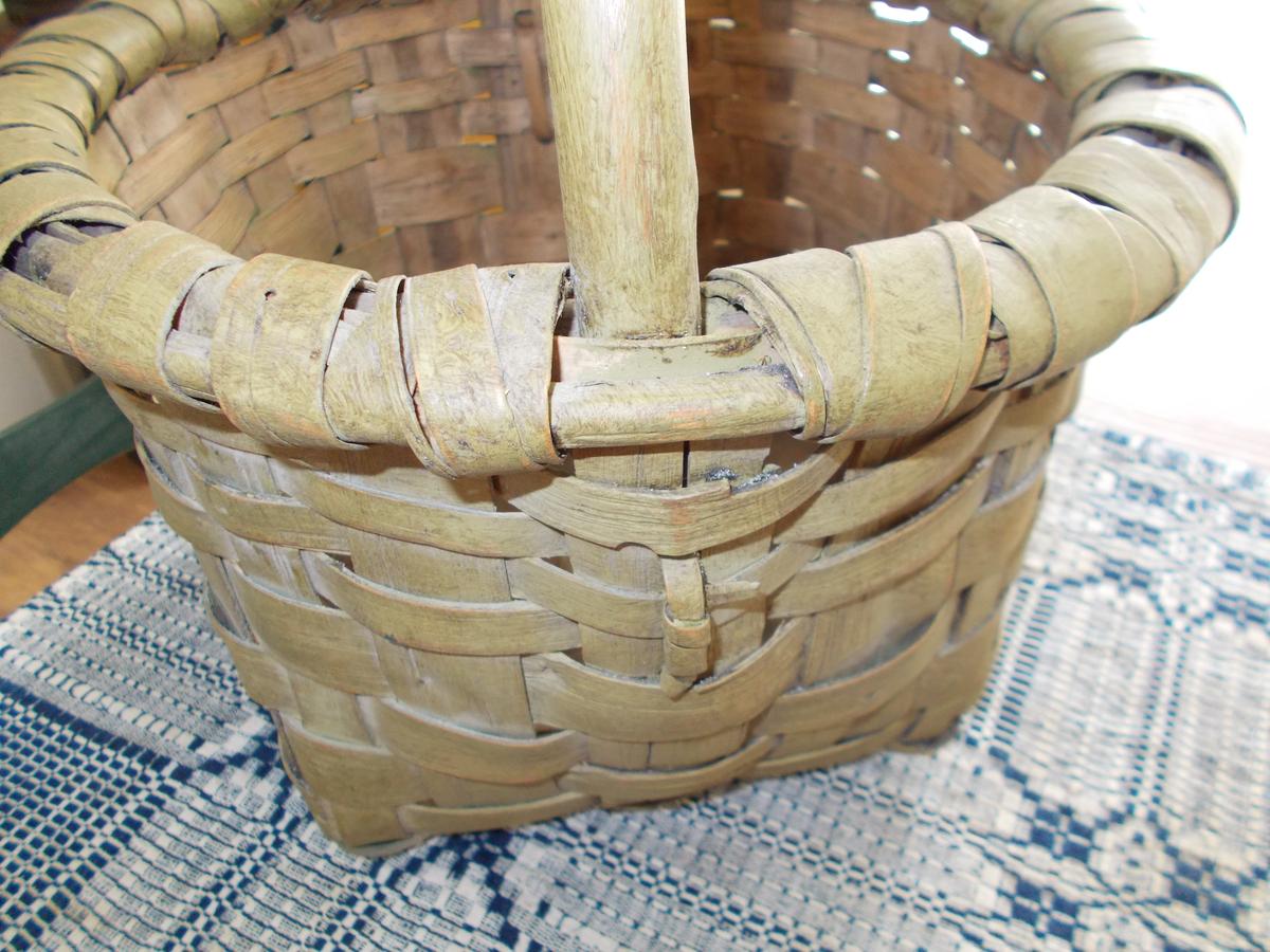 HEAVY & THICK MARKET BASKET IN PAINT