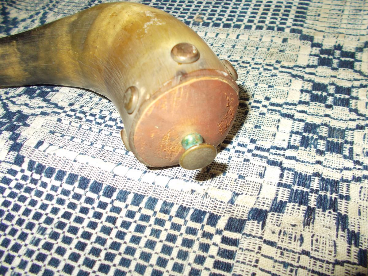 CIVIL WAR ERA POWDER HORN