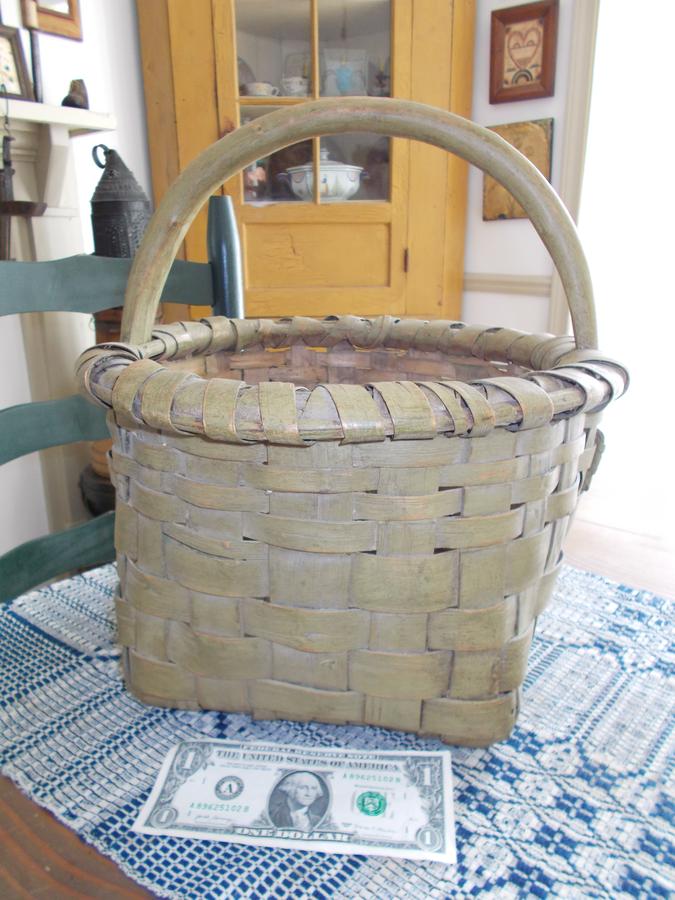 HEAVY & THICK MARKET BASKET IN PAINT