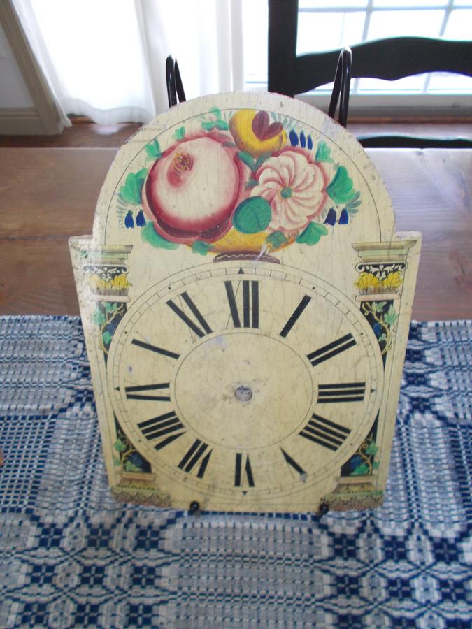 GRANDMOTHER CLOCK FACE