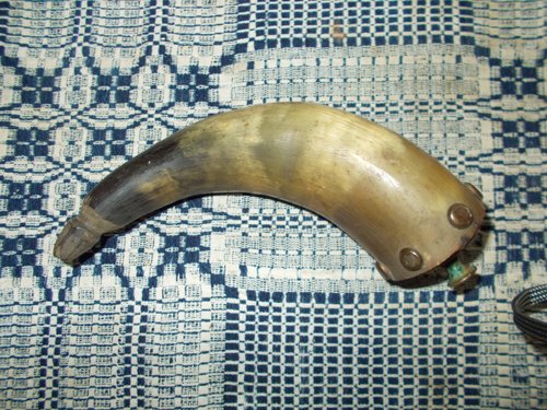 CIVIL WAR ERA POWDER HORN