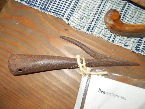 UNIQUE IRON HARPOON TIP