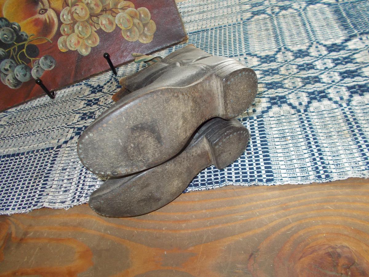 SMALLEST BOY'S CIVIL WAR ERA LEATHER BOOTS