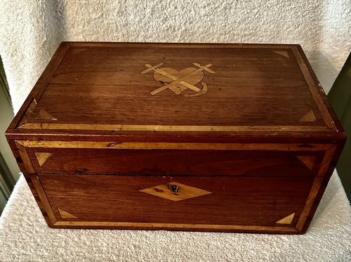 Inlaid Dovetailed Document / Storage Box