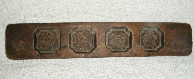 2 Maple Sugar Candy or Marzipan Molds