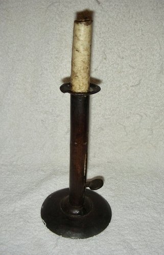Tall Hog Scraper Push-up Candlestick