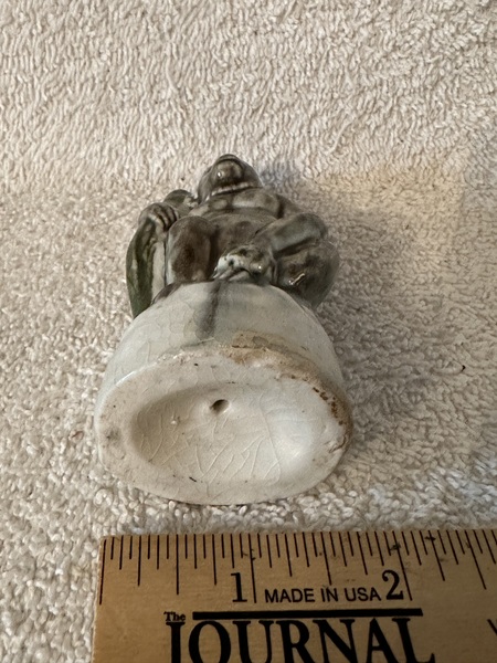 Staffordshire Figure of Sitting Gorilla