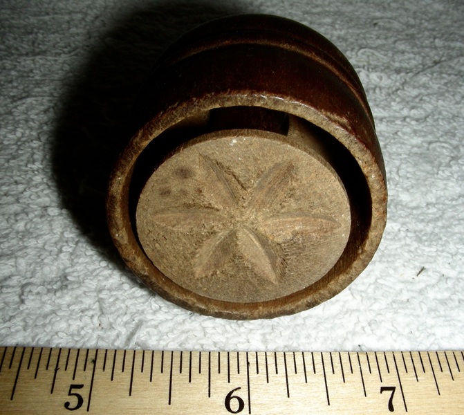 Miniature Helmet Butter Mold w/ Star