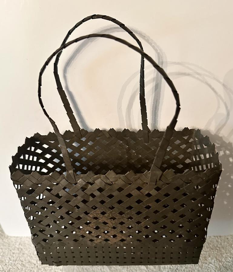 Double Handle Tin Anniversary Basket
