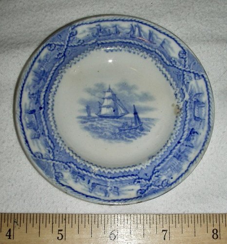 American Marine Historical Stafforeshire Cup Plate