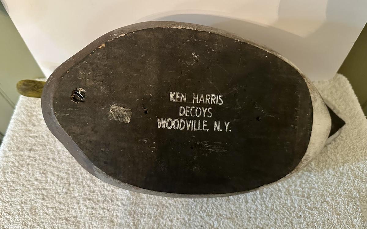 Signed Ken Harris Mallard Decoy