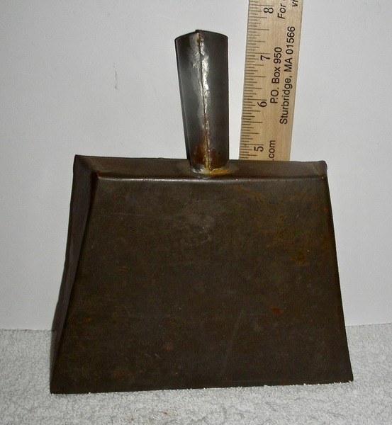 Small 19th Century Tin Dust or Crumb Pan